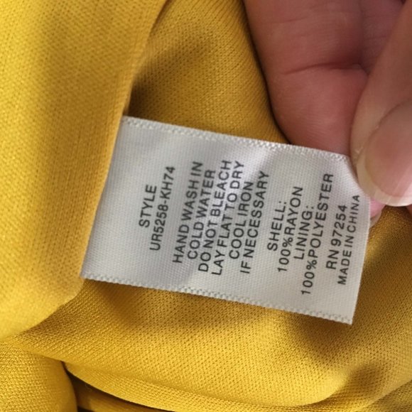 One Clothing Yellow Floral Sundress, NWT Size‎ XS - Picture 7 of 7